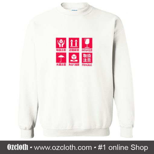 Handle with care Sweatshirt (Oztmu)