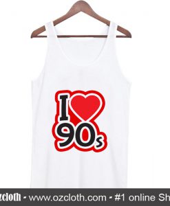 I Love 90s Tank Top (Oztmu)