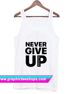 Mohamed Salah Never Give Up Tanktop (GPMU)