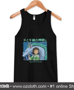 Spirited Away Haku And Chihiro Tank Top (Oztmu)