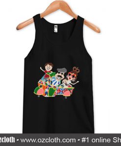 DG FAMILY Applique Tuk Tuk Ride Tank Top (Oztmu)