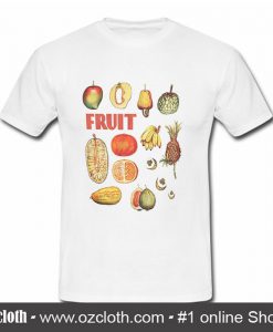 Fruits Retro T Shirt (Oztmu)