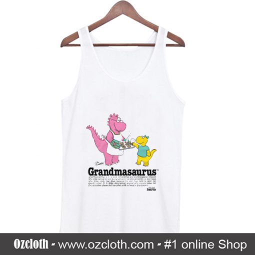 Grandmasaurus Tank Top (Oztmu)