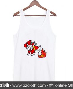 Huskies Firefighter Parody Tank Top (Oztmu)