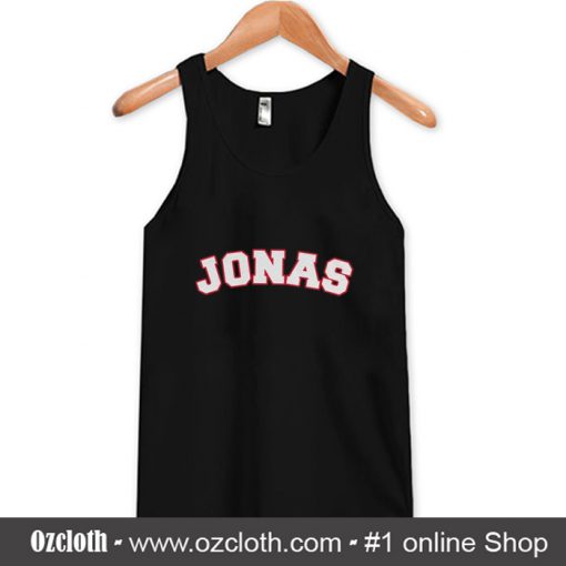 Jonas Brothers Black Tank Top (Oztmu)