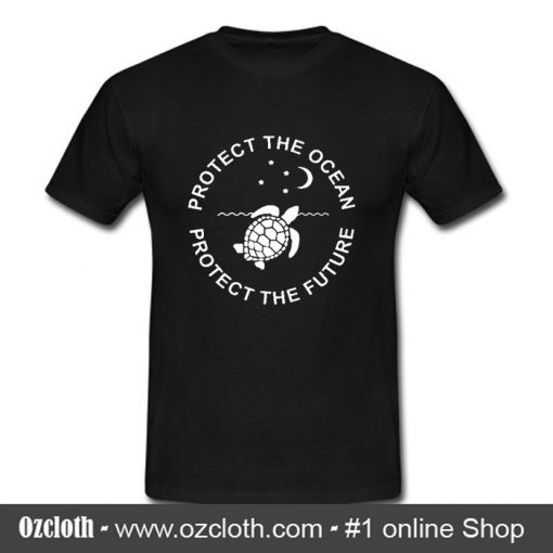 Protect the Ocean Turtles T Shirt (Oztmu)