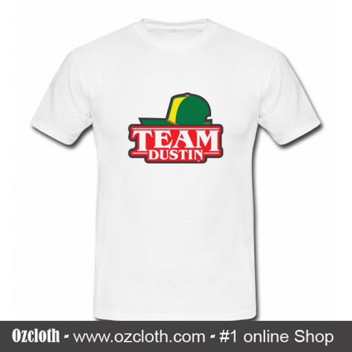 Stranger Teams Dustin T Shirt (Oztmu)