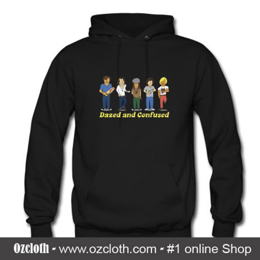 Dazed and Confused Cartoon Hoodie (Oztmu)