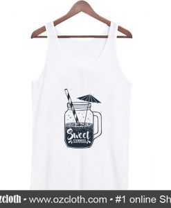 Hand Drawn Summer Tank Top (Oztmu)