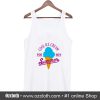 Ice Cream Illustration With Lettering Tank Top (Oztmu)