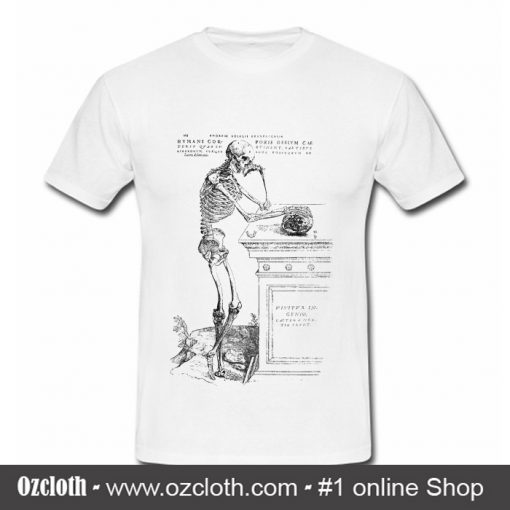 Men Skeleton T Shirt (Oztmu)