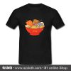 Ramen and cats T Shirt (Oztmu)