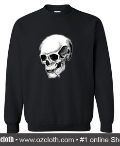 Smoking Skull Sweatshirt (Oztmu)