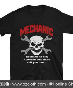 Definition Of A Mechanic T Shirt (Oztmu)