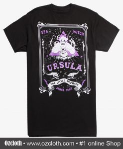 Disney Villains Ursula Tarot Card T-Shirt (Oztmu)