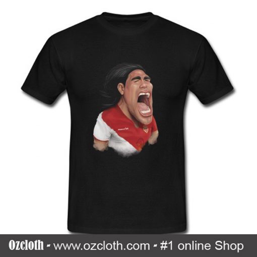 Falcao Monaco Colombia Football T Shirt (Oztmu)
