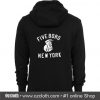 Five Board New York UNISEX Hoodie Back (Oztmu)