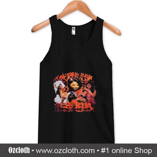 Lil Kim QueenBee Vintage Hip Hop Tank Top (Oztmu)