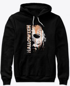 New Cute Halloween Michael Myers Mask And Drips Hoodie (Oztmu)