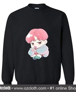 The Incredible BTS Chibi Park Jimin Sweatshirt (Oztmu)