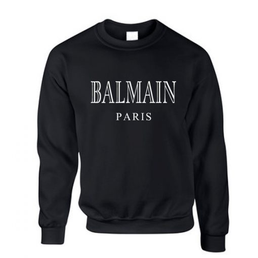 BALMAIN Printed Sweatshirt (Oztmu)