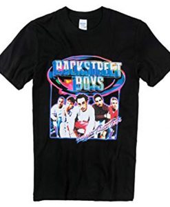Backstreet Boys Larger Than Life Black T shirt (Oztmu)