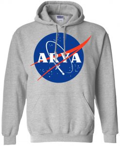 Game Of Thrones Arya NASA Logo Pullover Hoodie (Oztmu)