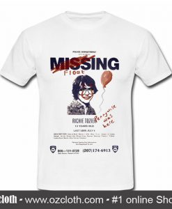 IT 2017 Movie Missing Richie Tozier Poster T Shirt (Oztmu)