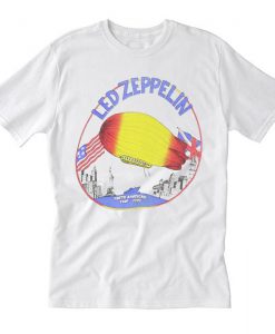 Led Zeppelin Vintage Shirt 1975 North American Tour T Shirt (Oztmu)