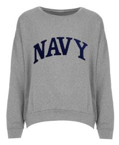 Scandal Fit NAVY Grey Sweatshirt (Oztmu)