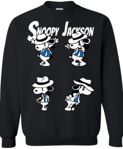 Snoopy Michael Jackson Sweatshirt (Oztmu)