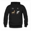 Unicorn You Me Funny Unicorn Hoodie (Oztmu)