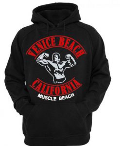 Venice Beach California Muscle Beach Hoodie (Oztmu)