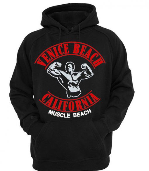 Venice Beach California Muscle Beach Hoodie (Oztmu)