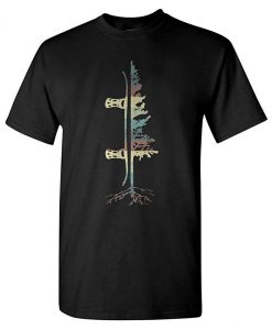 Vintage Pine Snowboard T-Shirt (Oztmu)