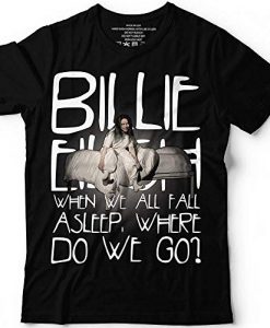 Billie Eilish When We All Fall Asleep World Tour 2019 T-Shirt (Oztmu)