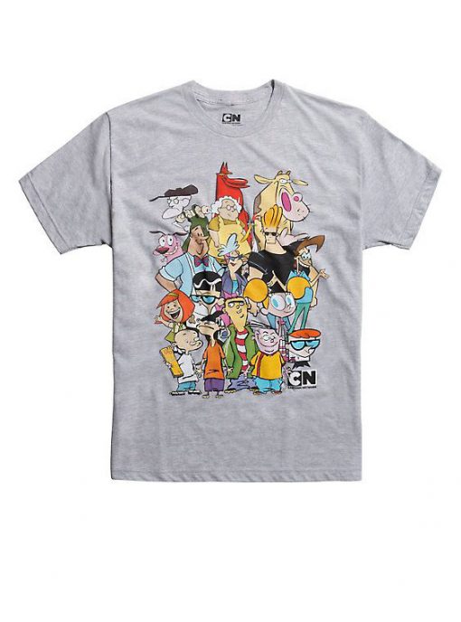 Cartoon Network Characters Collage T-Shirt (Oztmu)