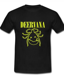 Deervana Nirvana Parody T-Shirt (Oztmu)