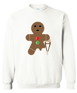Gingerbread man Sweatshirt (Oztmu)