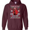 Santa Do You Love Me Drake Christmas Hoodie (Oztmu)