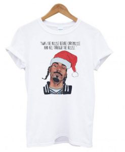 Snoop Dogg Christmas Santa T shirt (Oztmu)