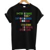 Stan Lee Avengers Team Names T-Shirt (Oztmu)