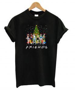 Stranger Things characters Friends Christmas T Shirt (Oztmu)