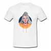 Billie Eilish With Orange T-Shirt (Oztmu)