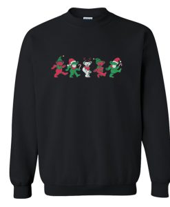 Christmas grateful dead dancing bears Sweatshirt (Oztmu)