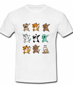 Happy Animals Dabbing T-Shirt (Oztmu)