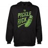 Je suis Pickle Rick avec Capuche Noir Hoodie (Oztmu)