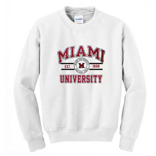 Miami University Oxford Ohio Sweatshirt (Oztmu)