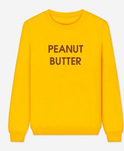 Peanut Butter Yellow Sweatshirt (Oztmu)