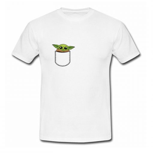 Pocket Baby Yoda T-Shirt (Oztmu)